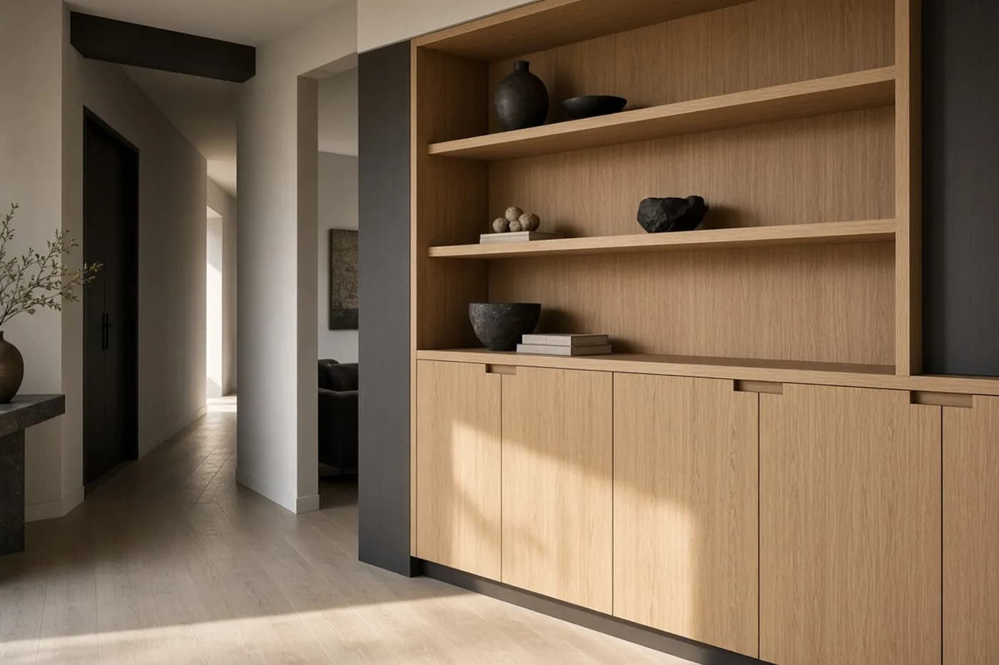 Custom joinery in a contemporary Melbourne home